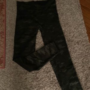 Spanx camo leggings